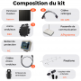 Kit solaire DualSun - Autoconsommation 8925W - Avec installation