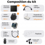 Kit solaire DualSun - Autoconsommation 6000W - Avec installation