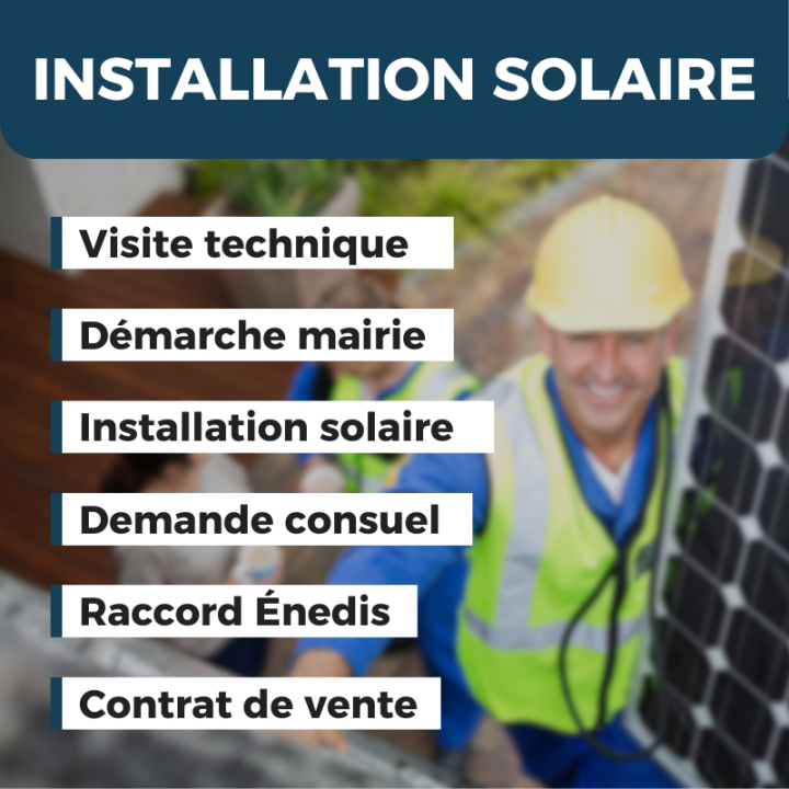 Kit solaire Bourgeois global avec installation - Autoconsommation de 6000W