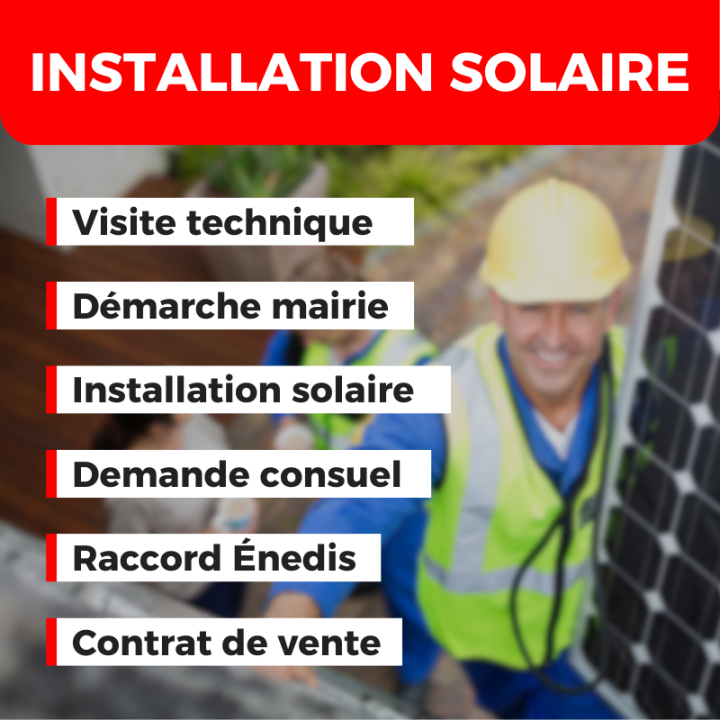 Kit solaire Longi avec installation - Autoconsommation de 2975W