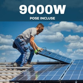 Installation de votre kit photovoltaïque de 9kW