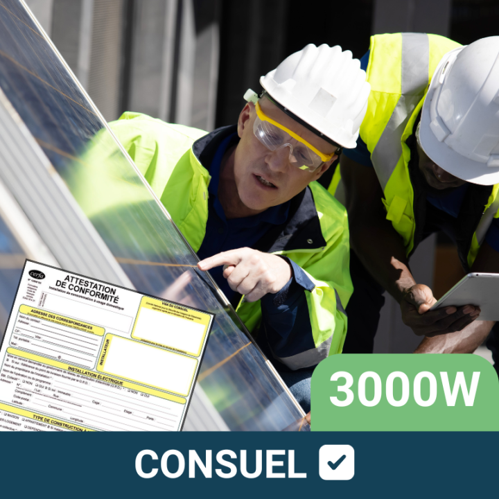 Consuel - 3kW à 9kW