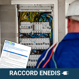 Raccordement Enedis - 3kW à 9kW