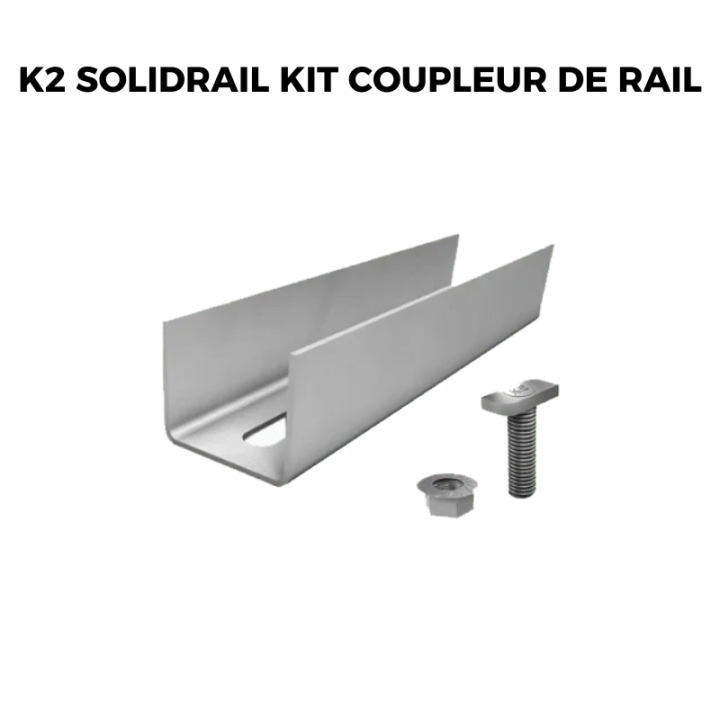 Kit fixation panneau solaire pour tuiles ardoise - K2