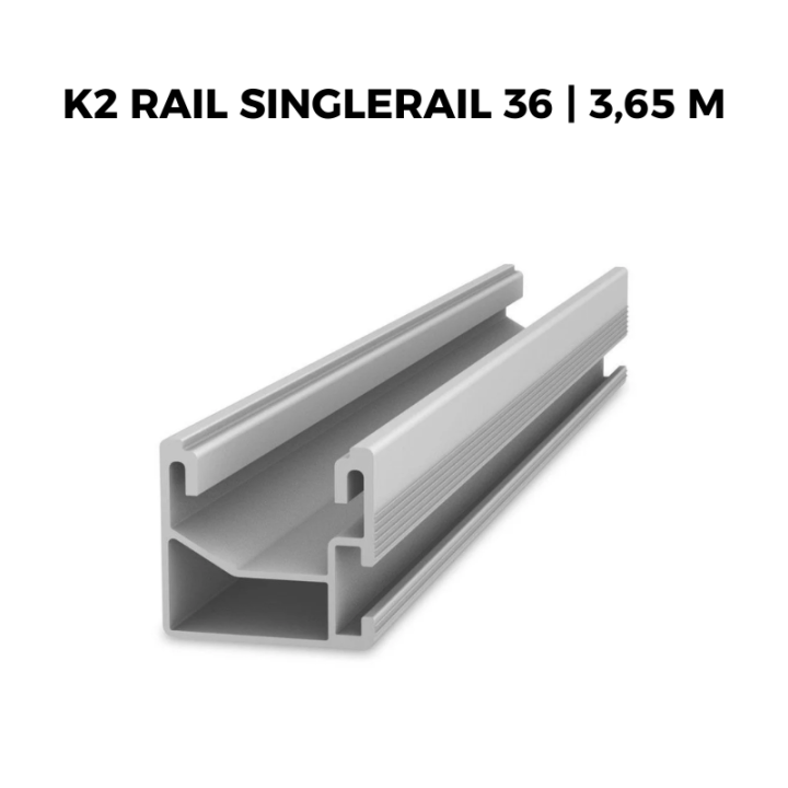 Kit fixation panneau solaire pour tuiles canal inversées - K2