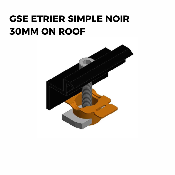 Kit fixation panneau solaire tuiles GSE intégration