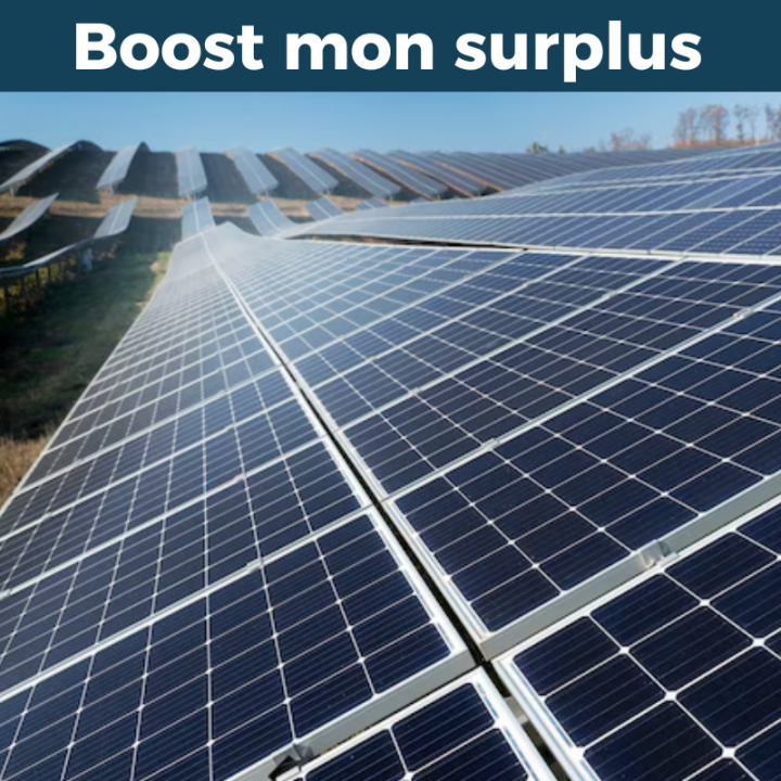Boost mon surplus- Urban Solar