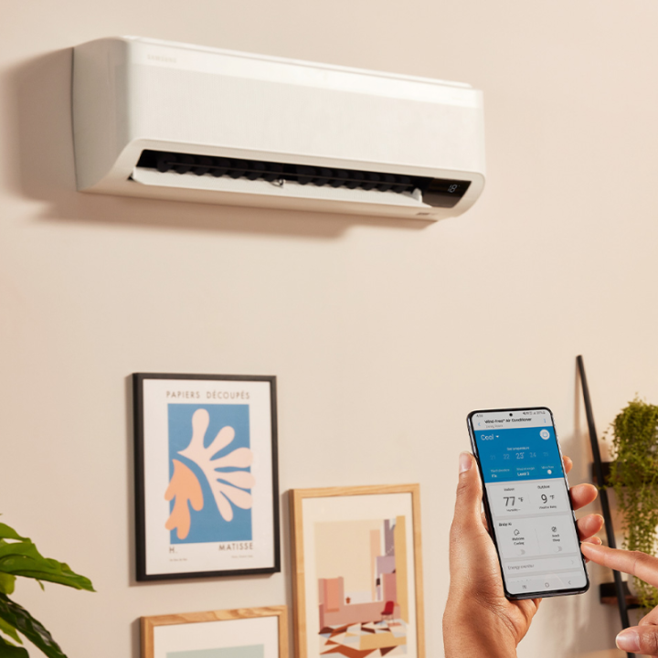 Pompe à chaleur air/air - Avec monosplit - Windfree Comfort - Samsung