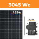 Kit solaire 3045W SunPower pour autoconsommation