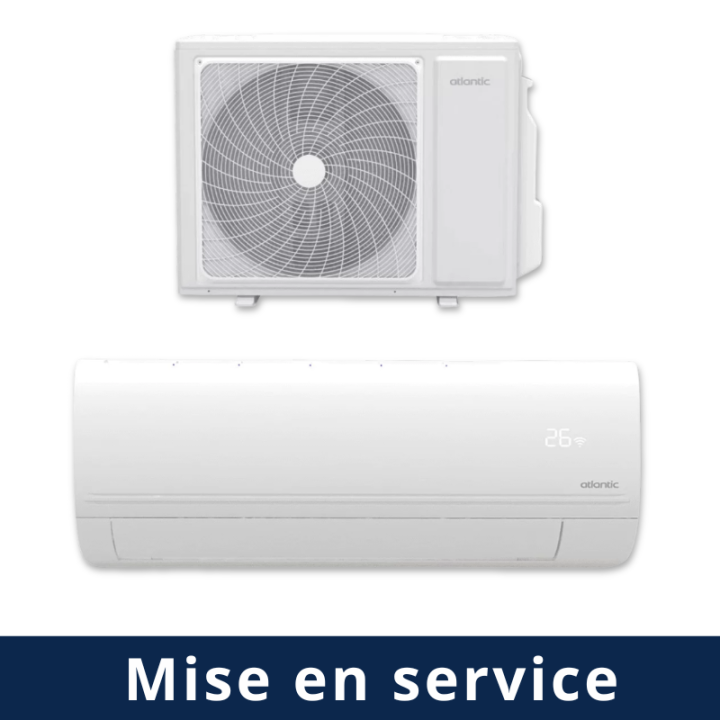 Mise en service des climatiseurs air/air Panasonic et Daikin