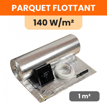 Kit plancher chauffant électrique - Thermostat Wi-Fi - 140W à 1400W