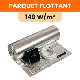 Kit plancher chauffant électrique - Thermostat Wi-Fi - 140W à 1400W