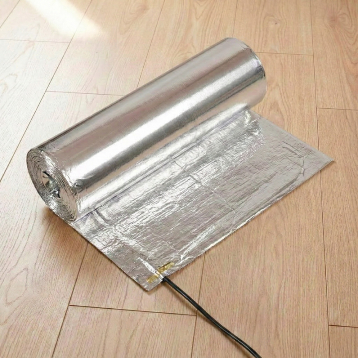 Plancher chauffant électrique sous parquet 80 W/m² de 100 à 960 W