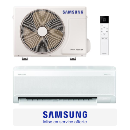 Pompe à chaleur air/air - Avec monosplit - Windfree Comfort - Samsung