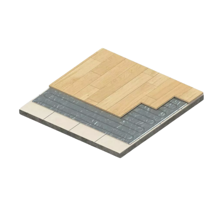 Plancher chauffant électrique 100 W/m2 sous parquet flottant 100 à 1500 W