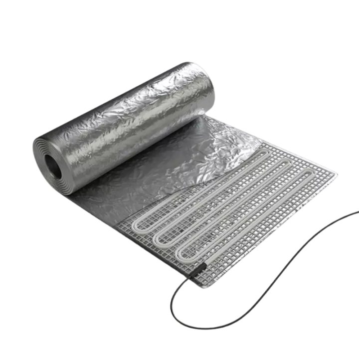 Plancher chauffant électrique 100 W/m2 sous parquet flottant 100 à 1500 W
