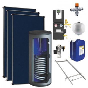 Kit chauffe-eau solaire - 500L