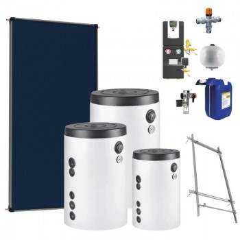 Kit chauffe-eau solaire - 90 à 150L