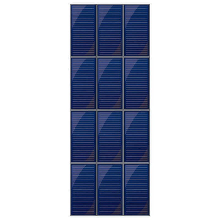 panneaux solaires 21 000 W chauffage combiné portrait 4 rangées de 3 panneaux