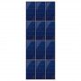 panneaux solaires 21 000 W chauffage combiné portrait 4 rangées de 3 panneaux