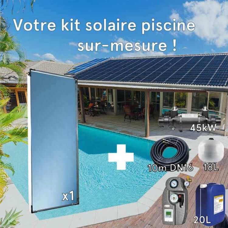 Chauffage solaire pour piscine