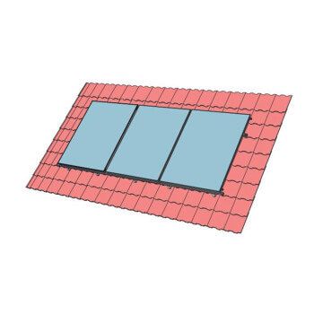 Chauffage solaire pour piscine hors-sol Heat-Kit