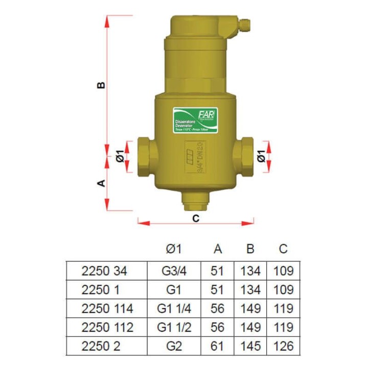 Vente dégazeur automatique pour circuit de chauffage central