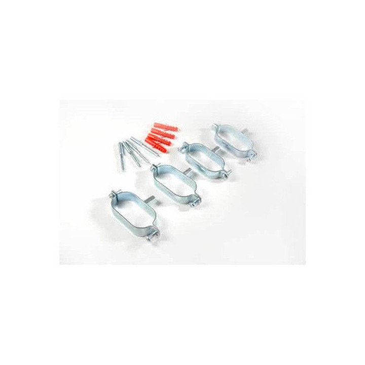 Collier de fixation pour tube inox simple, double et isolé