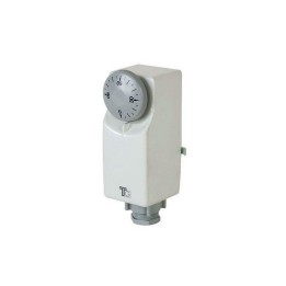 Aquastat pour plancher chauffants hydrauliques avec réarmement manuel