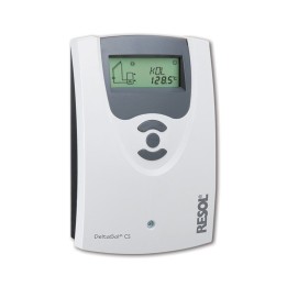 Régulateur solaire Resol Deltasol CS/2 avec câble adaptateur PWM