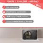 Pompe à chaleur Air/Eau - monobloc 8kW (HPM2) - Kospel