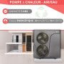 Pompe à chaleur Air/Eau - monobloc et modulante de 16 à 23kW (HPM2) - Kospel