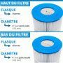 Filtre piscine et spa UNICEL C 8409 compatible PA90, PA90-4, FC-1292, CX900-RE, PXC-95