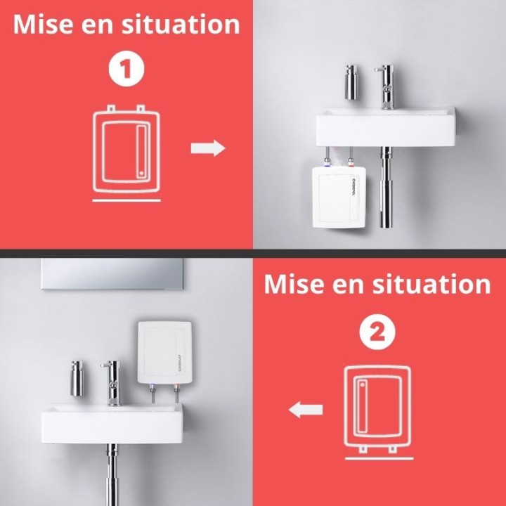Chauffage ECS instantané 3 à 6 kW Kospel EPO2