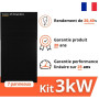 Kit solaire DualSun 425 Wc pour autoconsommation de 3, 6 et 9 kWc