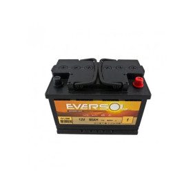 Batterie SLI - 12V - 80 ou 100 Ah - Eversol