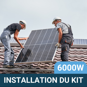 Installation de votre kit photovoltaïque de 6kW