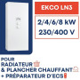 Chaudière électrique réglable - 2 à 24 kW (EKCO LN3) - Kospel