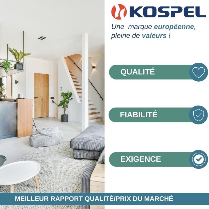 Résistance chauffe-eau - Thermoplongeur - de 1.4 à 3 kW - 230 V