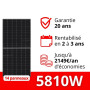Kit solaire LONGi 415 Wc pour autoconsommation de 5810W