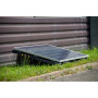 Bac à lester fixation panneau solaire pour toit plat (CONSOLE+) - Renusol