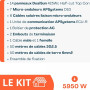 Kit solaire DualSun - Autoconsommation 5950W - Avec installation