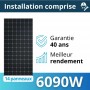Kit solaire SunPower - Autoconsommation 6090W - Avec installation