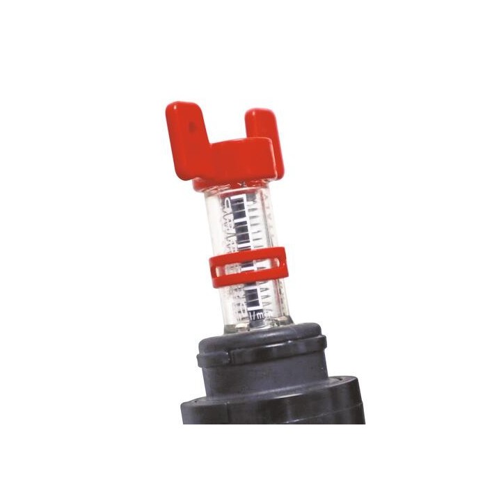 Collecteur résine pour plancher chauffant hydraulique. 2 à 12 départs