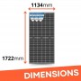 Panneau solaire 425 Wc (HALF CUT GLASS GLASS TOPCON) - Dualsun