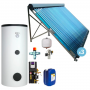 Kit chauffe-eau solaire avec capteurs à tubes sous vide - 500L