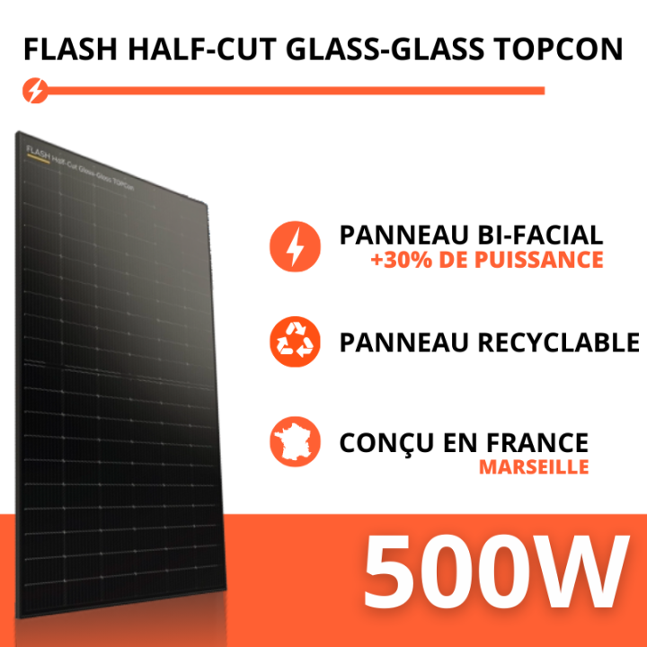 Kit solaire photovoltaïque Dualsun 3 à 9kWc avec batterie Huawei