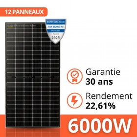 Kit solaire 6000W DualSun pour autoconsommation