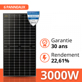 Kit solaire 3000W DualSun pour autoconsommation