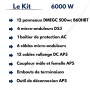 Kit solaire 6000W DMEGC pour autoconsommation